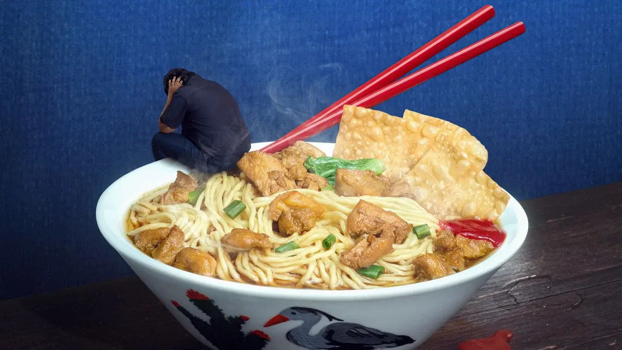 A Bowl of Chicken Noodles Before I Die