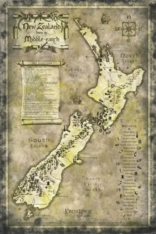 The Fellowship of the Ring: New Zealand as Middle Earth