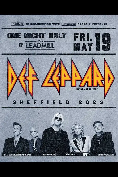 Def Leppard - Live at The Leadmill