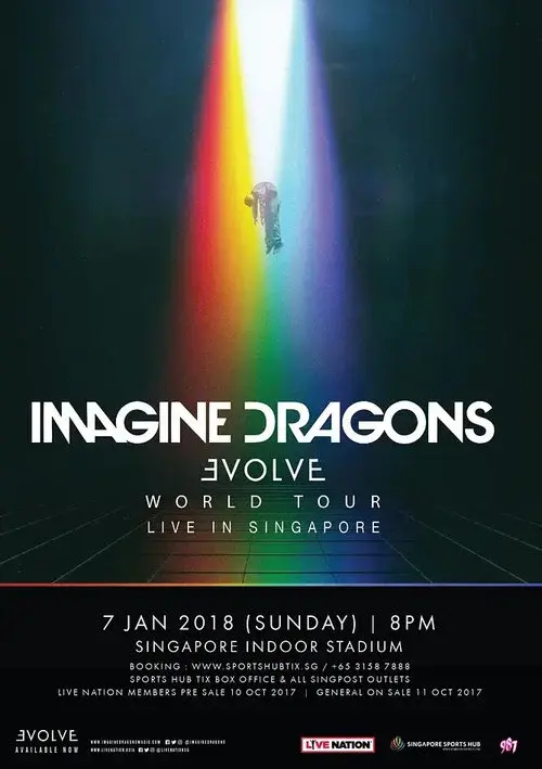 Imagine Dragons Evolve 2018 Live