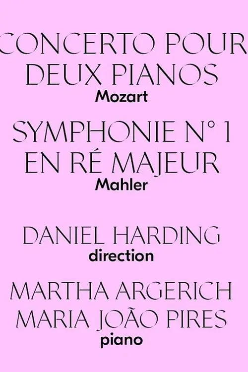 Martha Argerich & Maria João Pires Play Mozart Victoria Hall - Geneva