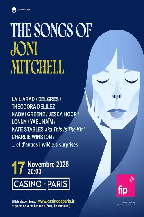 The Songs of Joni Mitchell - with Yaël Naïm, Charlie Winston, Delgrés…