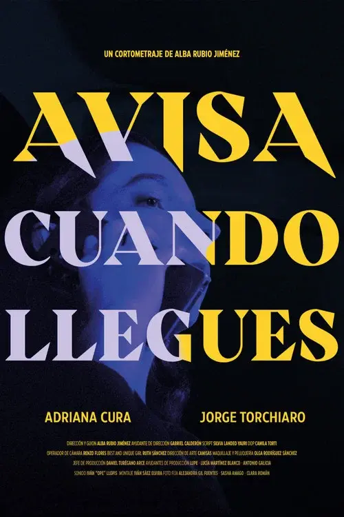 Avisa cuando llegues