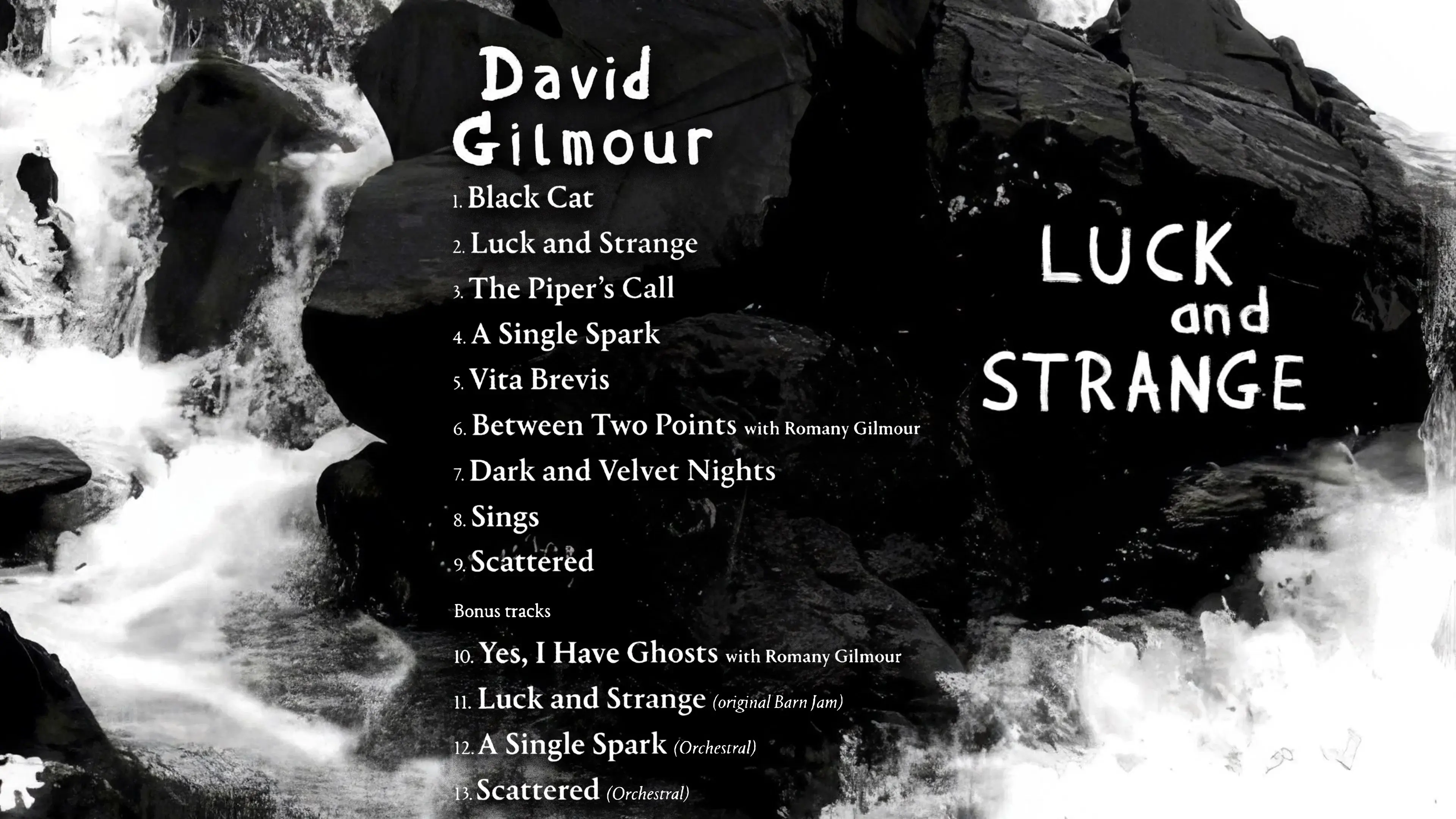 David Gilmour: Luck And Strange