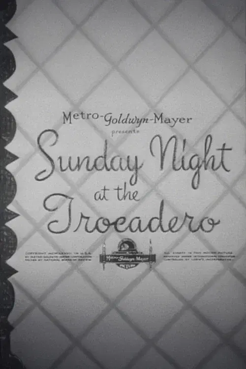 Sunday Night at the Trocadero